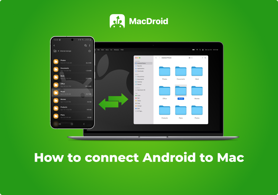 How to connect Android to Mac 