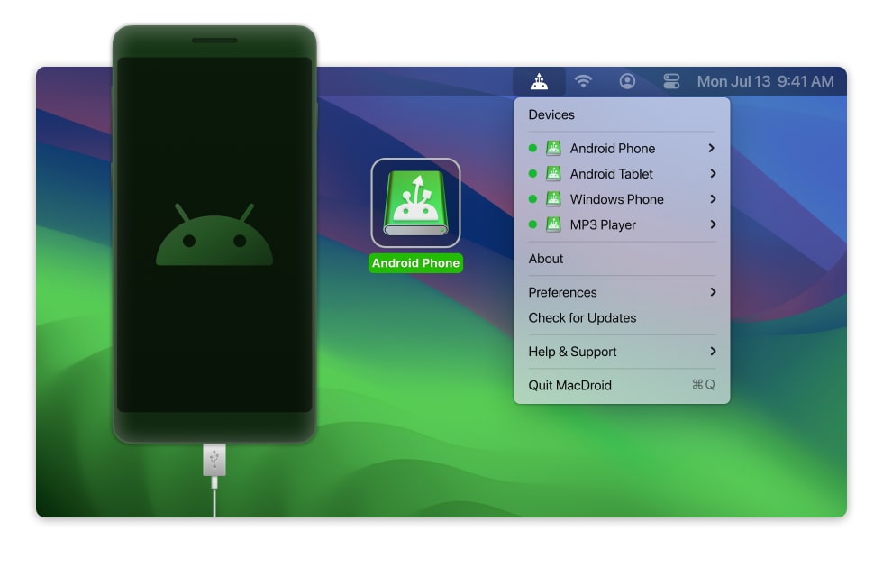 android file transfer program for mac
