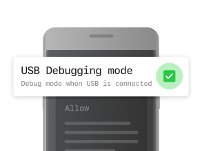  Find USB debugging mode